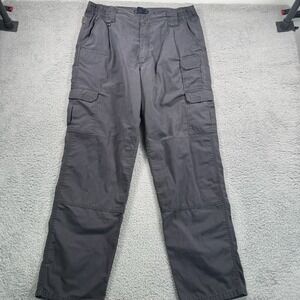 5.11 Tactical Pants Mens 38x34 Grey Cargo Ripstop Relaxed‎ Workwear Utility